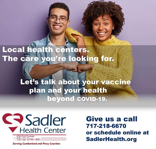 Contact Sadler to schedule your COVID-19 vaccine.