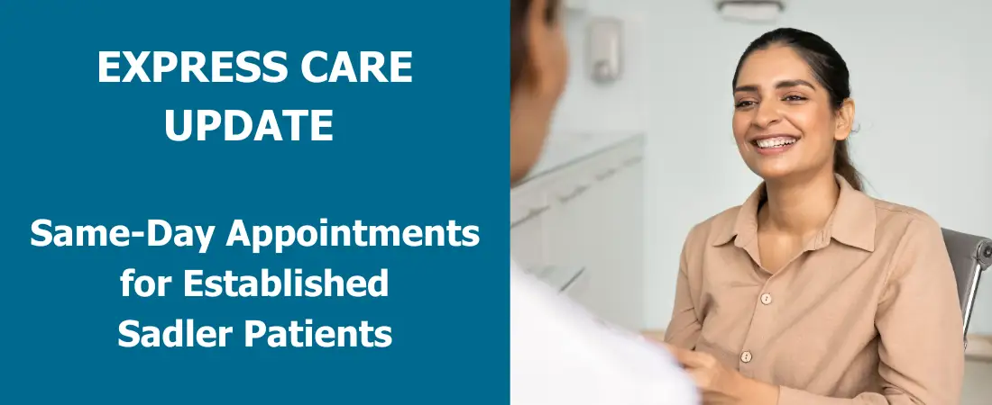 Express Care Update - Click to Learn More