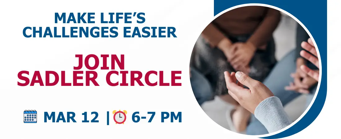 Sadler Circle - March 12, 2026, at 6:00 pm.