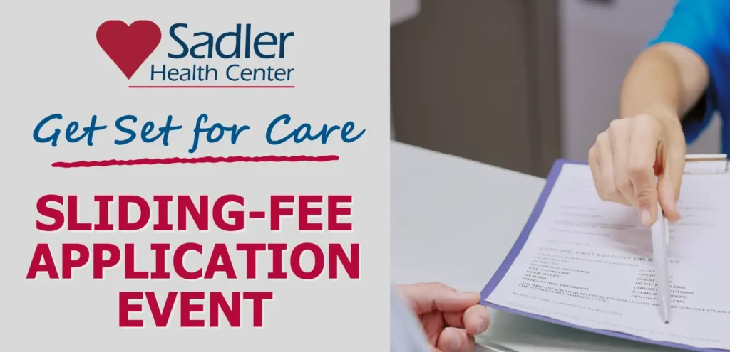 સંભાળ માટે સેટ કરો - સ્લાઇડિંગ ફી એપ્લિકેશન ઇવેન્ટ