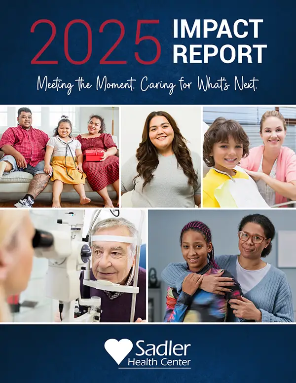 Sadler 2025 Impact Report Cover
